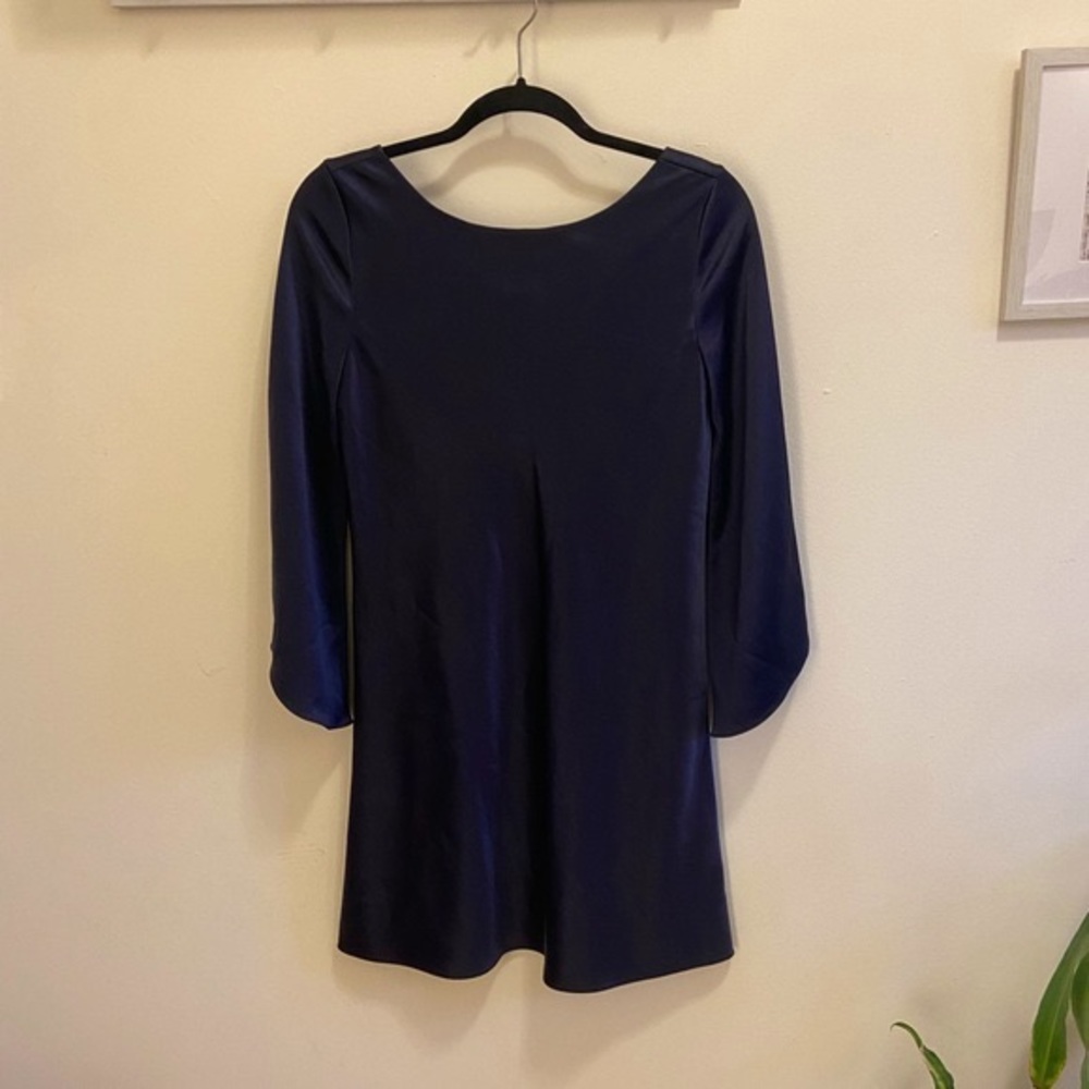 DVF Silk Low-Back cocktail Dress